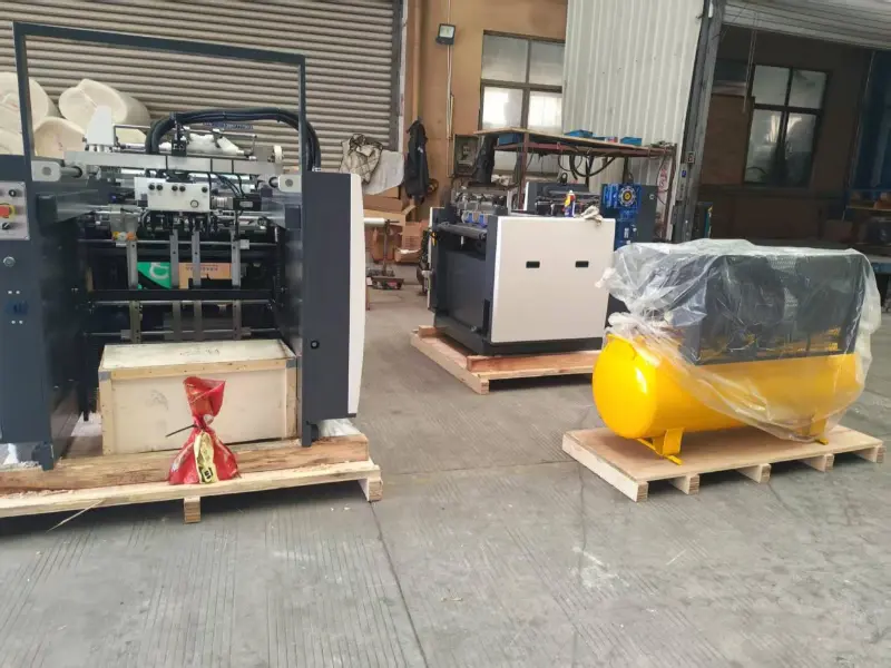 دستگاه لمینیت پیش پوشش خودکار New Star YFMA-760 به زودی برای مشتری در عربستان سعودی ارسال می شود.